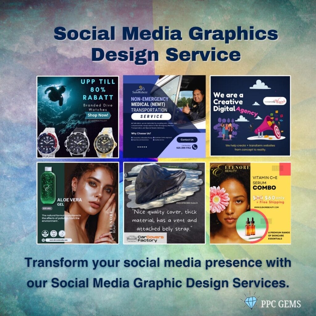 social media graphic design service